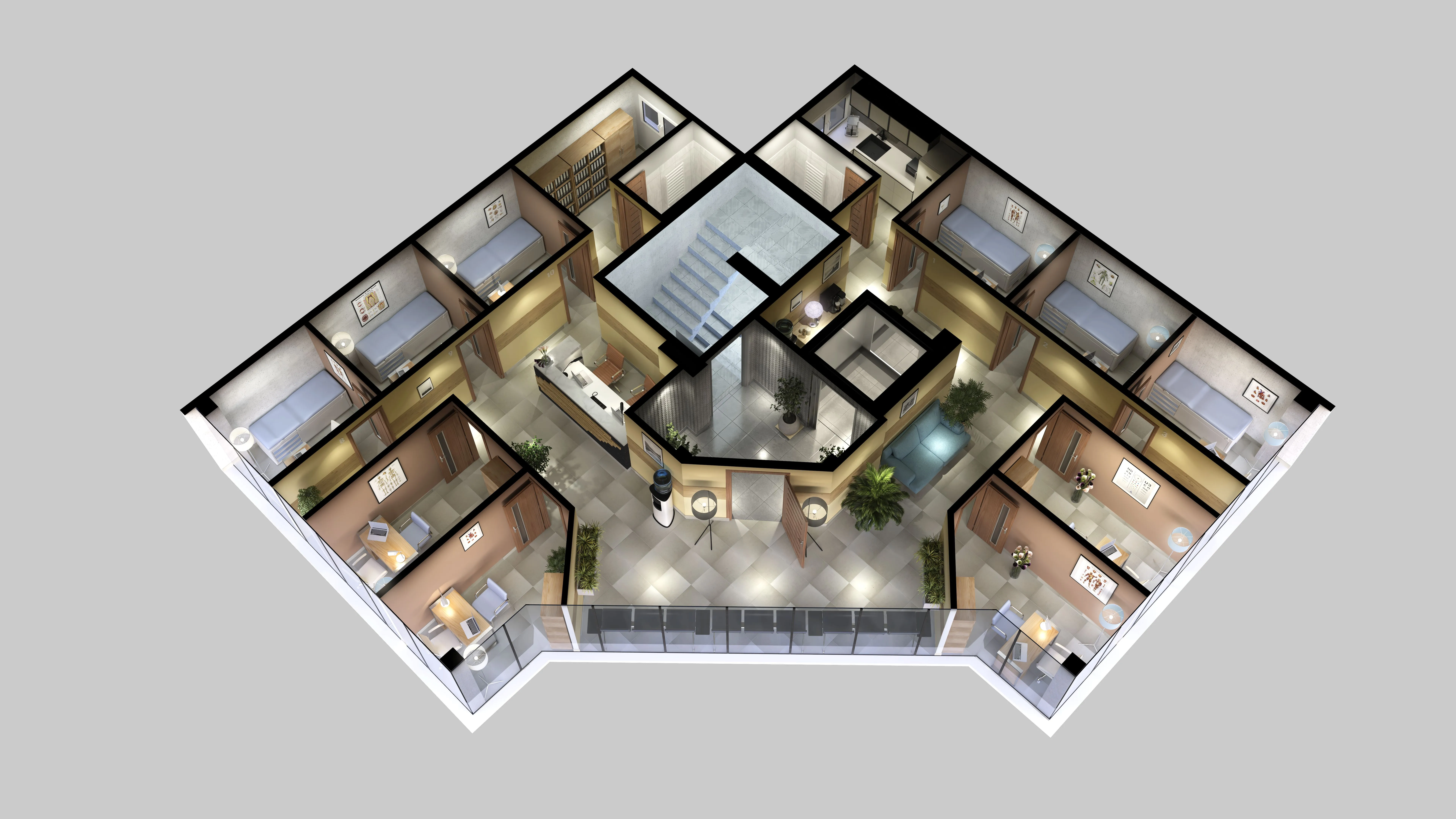 Planta layout modular